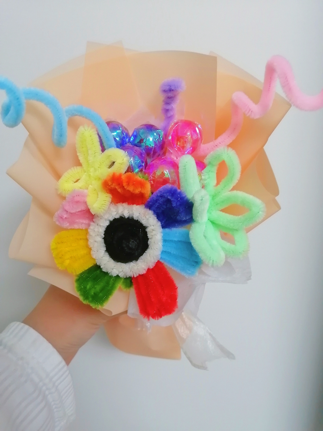 棒棒糖花束#六一儿童节#扭扭棒做手工# #六一儿童节