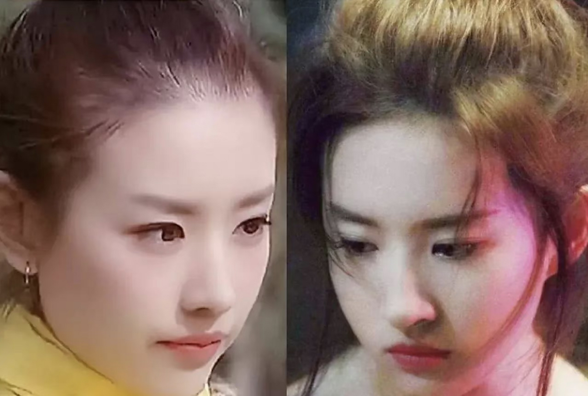 当董洁遇上刘亦菲,真是清纯派颜值巅峰的对决