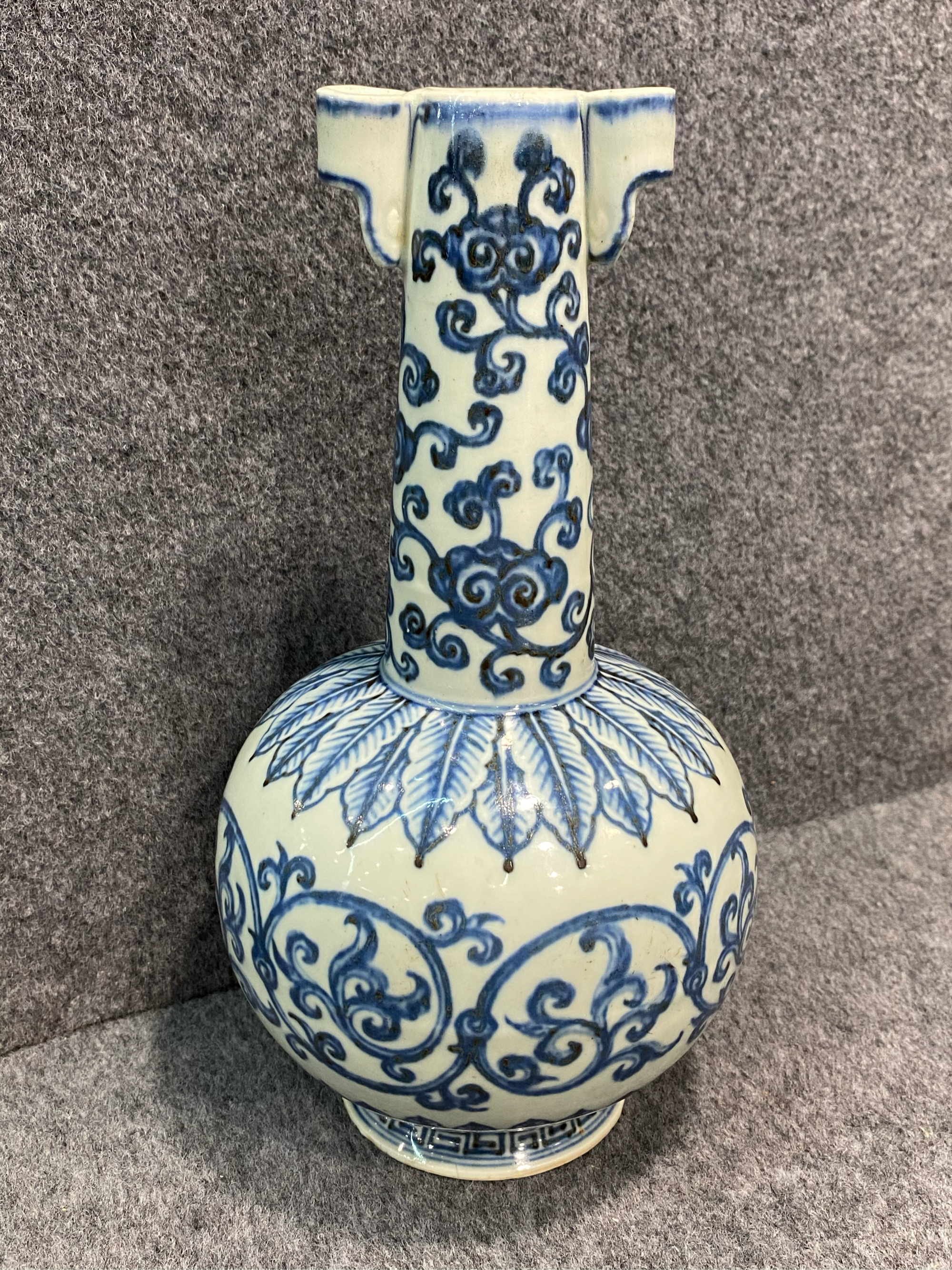 明代早期青花罐真品图图片