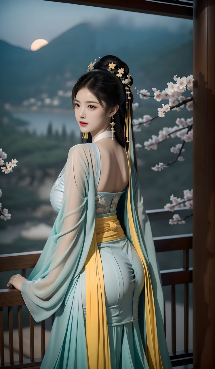 古装气质小姐姐#- "回眸一笑百媚生,六宫粉黛无颜色.