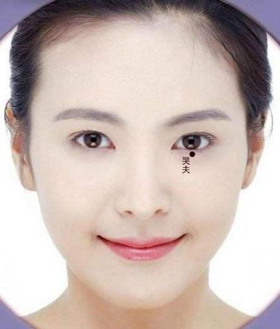 面相学中,位于眼睛下方的痣,就被叫做哭夫痣,有这种痣的女人是吉是