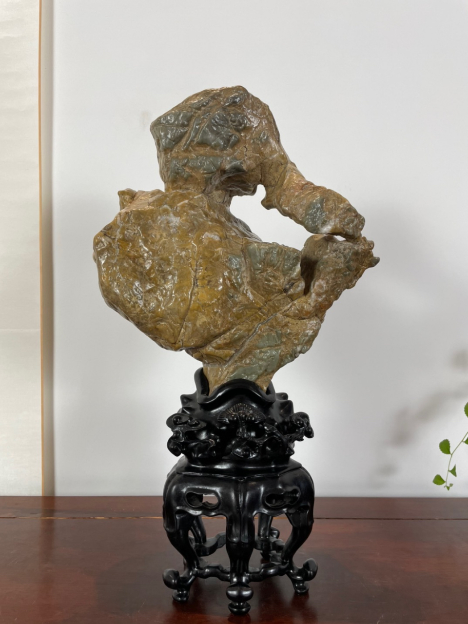 灵璧石玉质石,玉质石就是质地基本玉化的石头#灵璧石