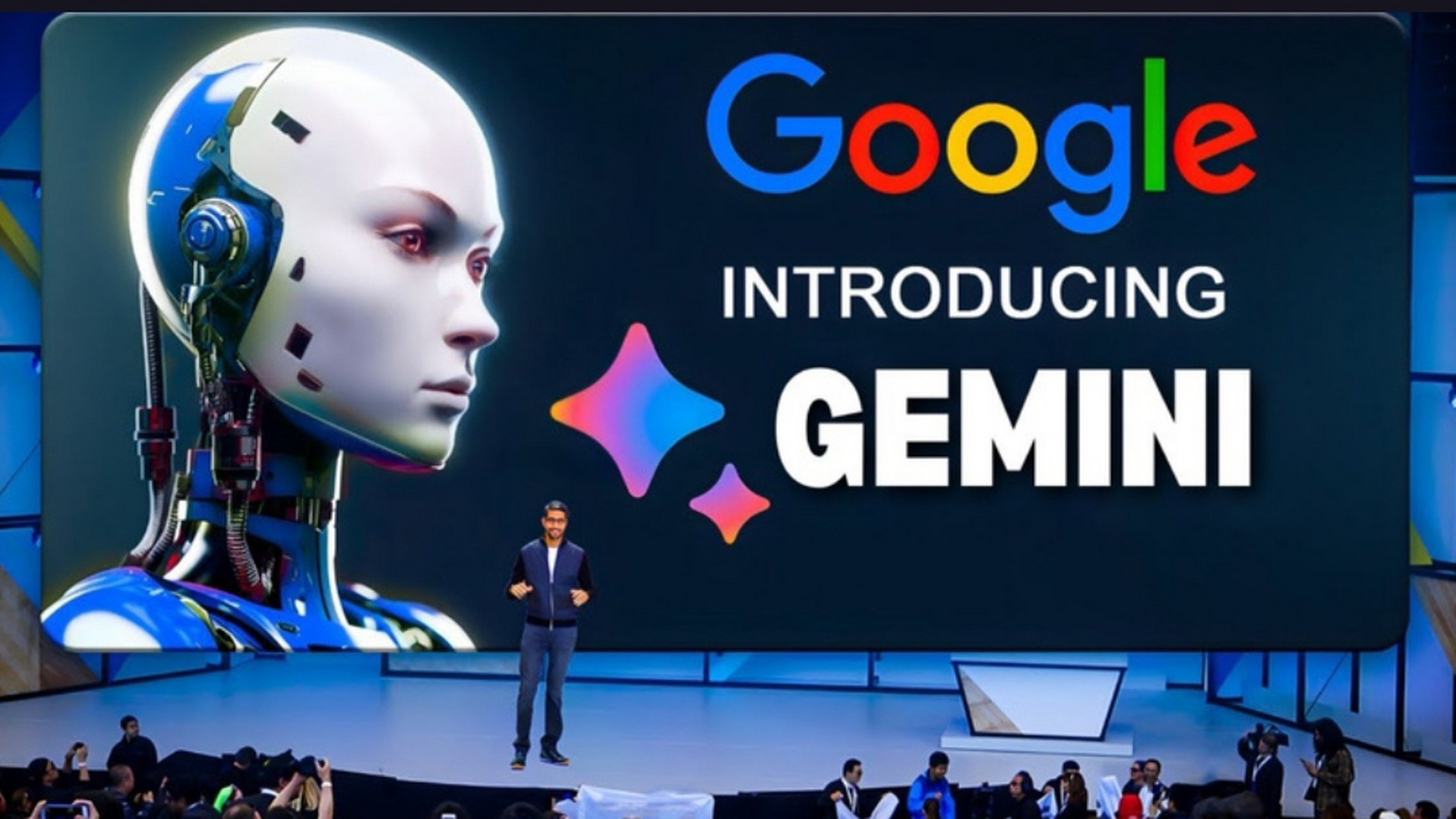 谷歌最强ai大模型gemini,据初步测试结显示超过 gpt-4,看得懂且能说会