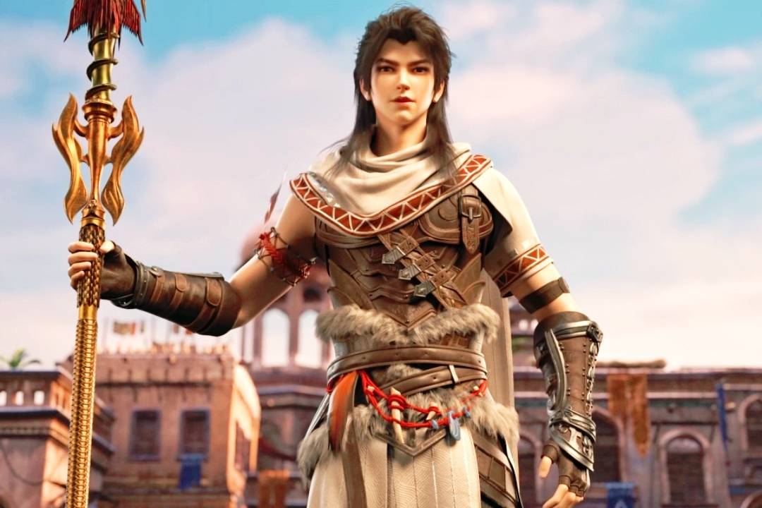 动漫# 林动的新皮肤,酷是够酷了,就是打斗有点僵硬,你们觉得如何?