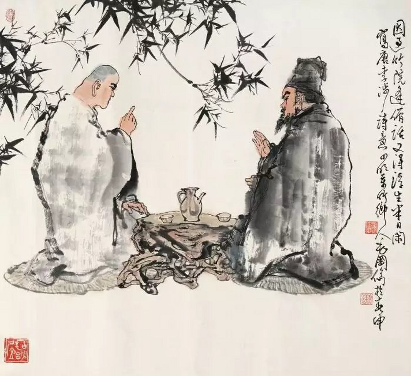 《题鹤林寺壁》——【唐】李涉  终日昏昏醉梦间,忽闻春尽强登山.