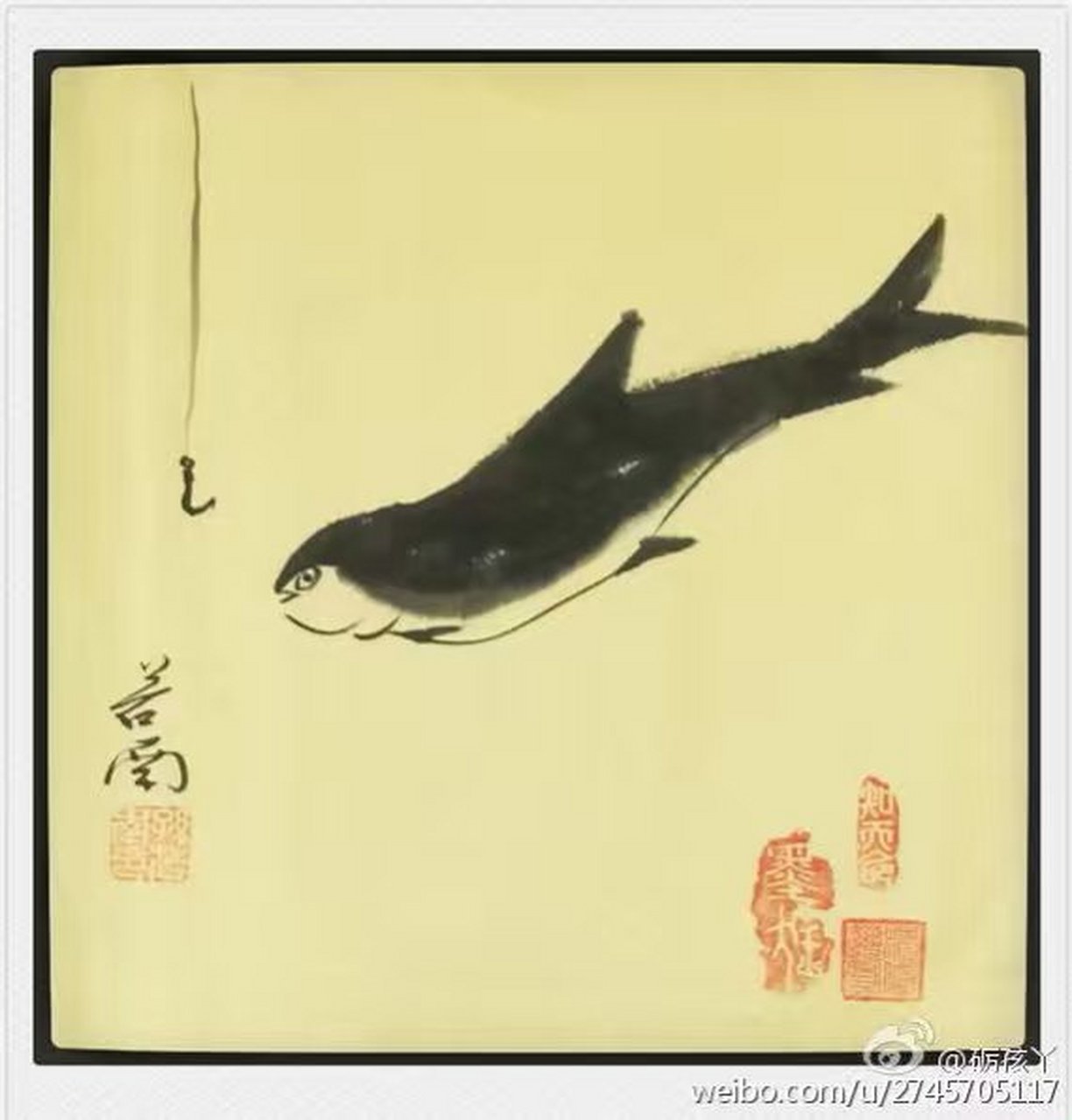 《放鱼》——【唐】李群玉  早觅为龙去,江湖莫漫游.