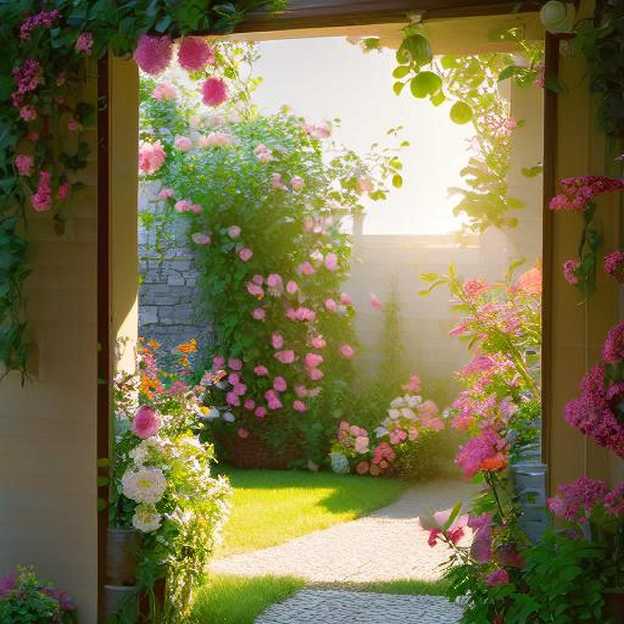 🎉✨置身于自然花园中的惬意小天地,让心灵瞬间得到治愈.