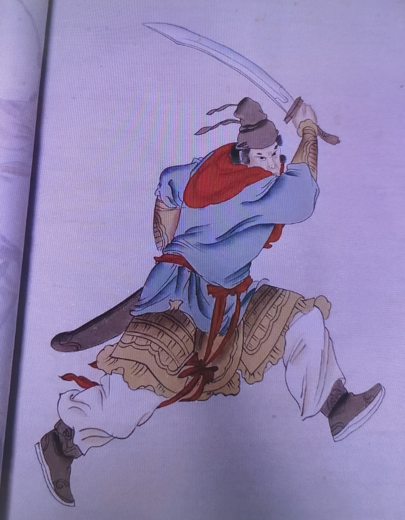 工笔画.水浒传.i08将长卷之四