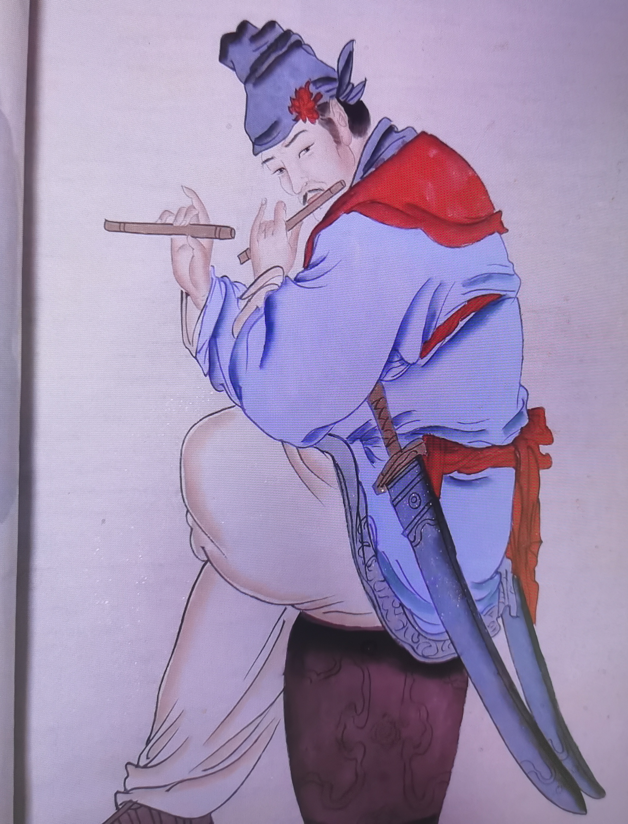 水浒传,108将长卷.工笔画.之五