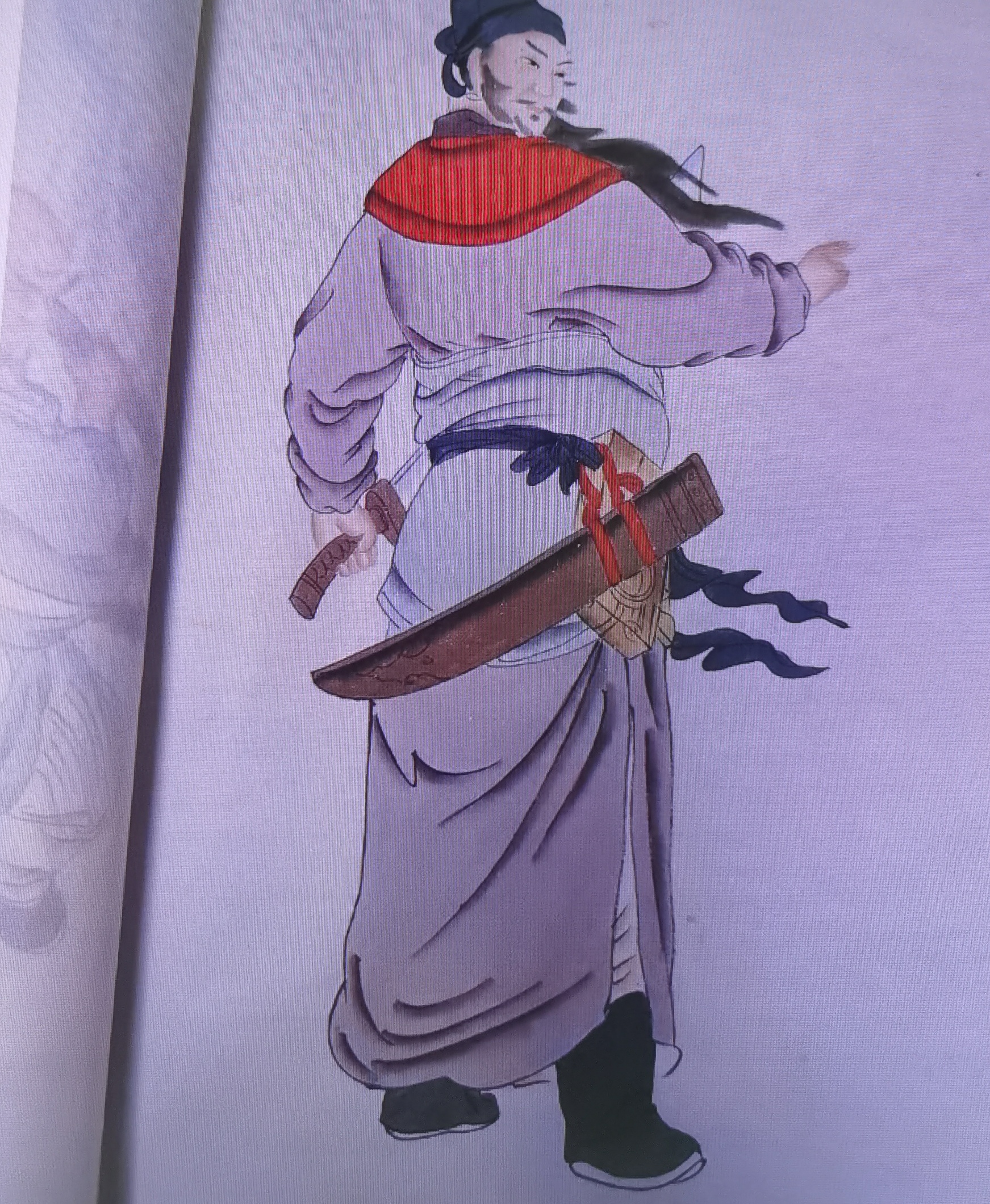 工笔画,水浒传.108将长卷之十一