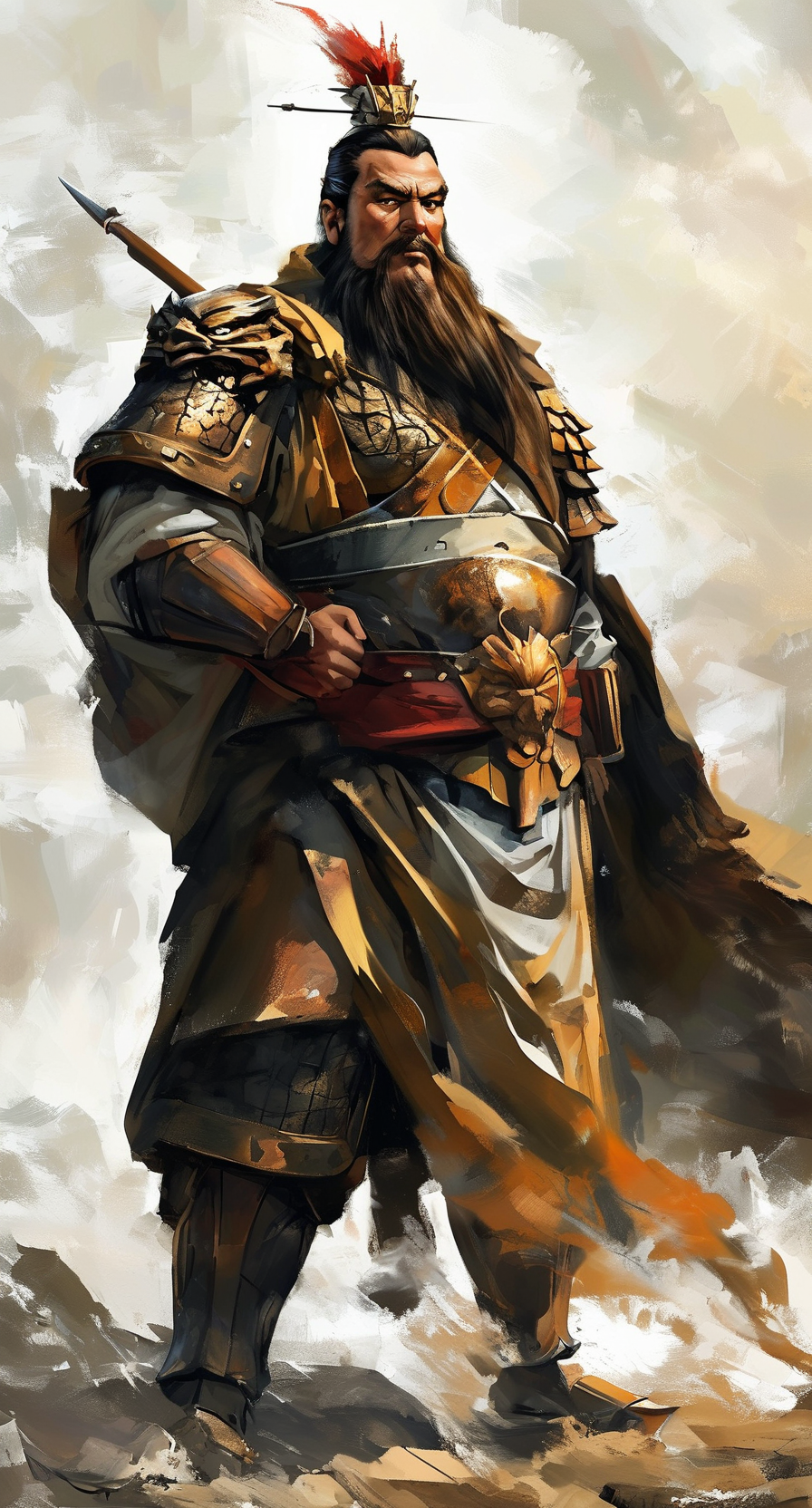 飞将之死  在中国历史的三国时期,吕布和曹操是两位备受瞩目的英雄