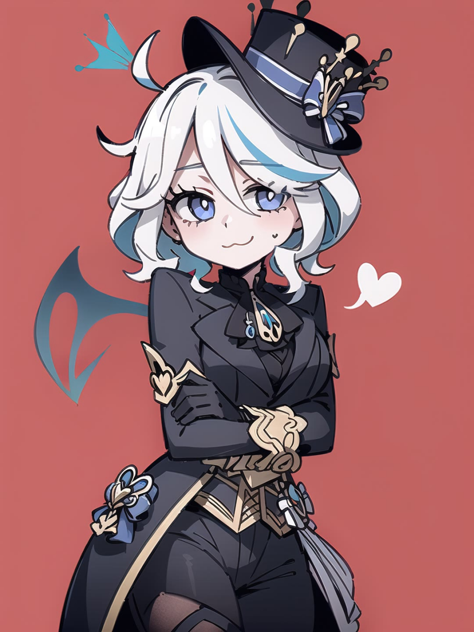 芙宁娜爱心眼7815#崩坏3# #动漫美图