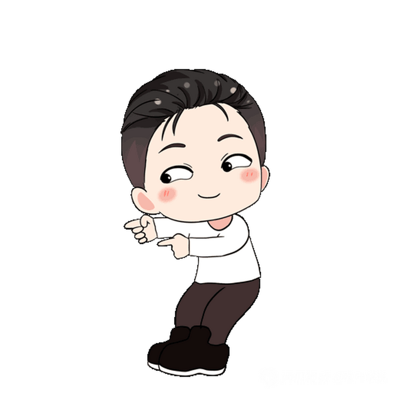 这个是找的哇咔和小紫的电摇表情包(其他人我还没有)-_-||,还有一个