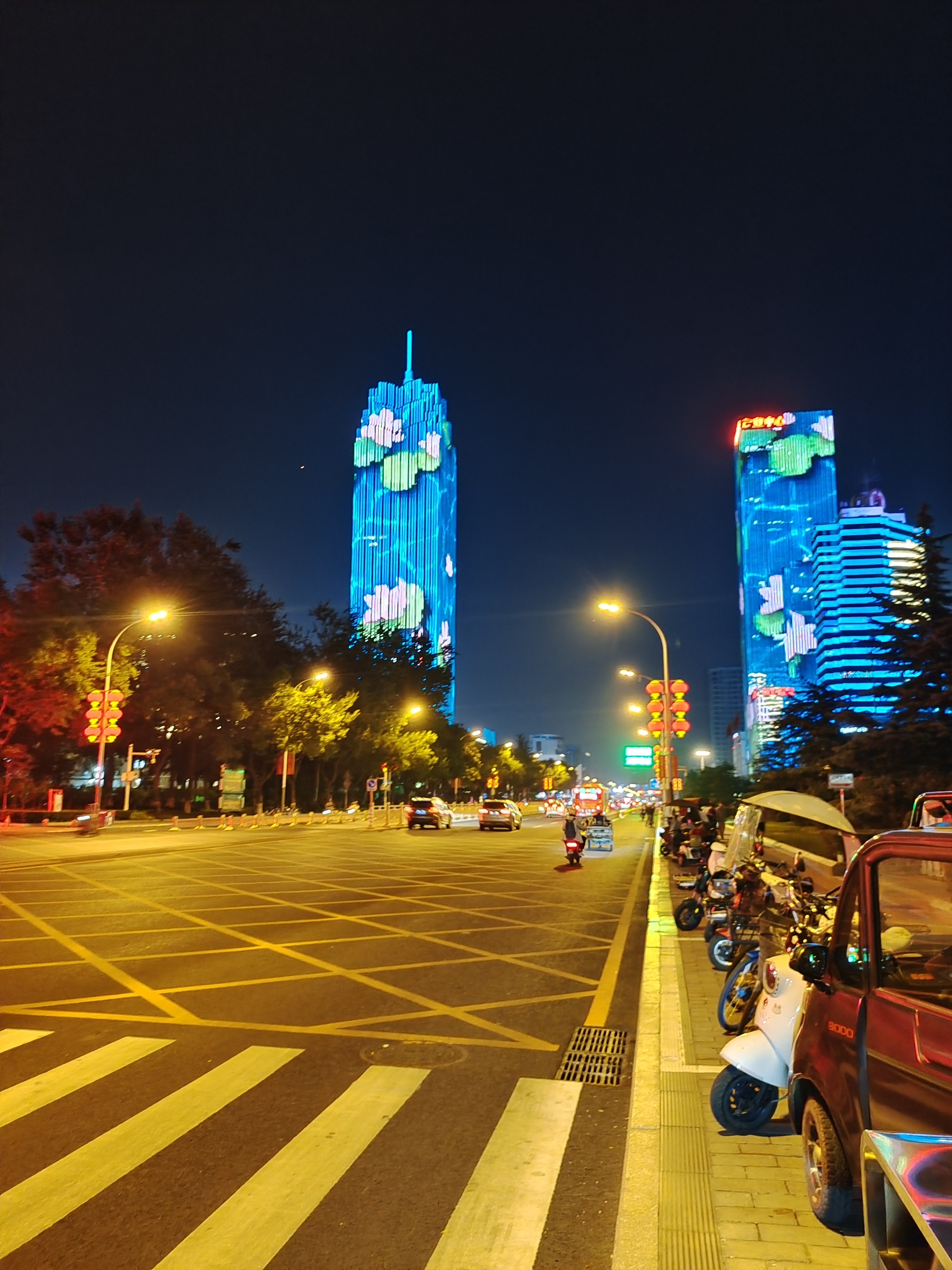 保定万博广场夜景图片图片