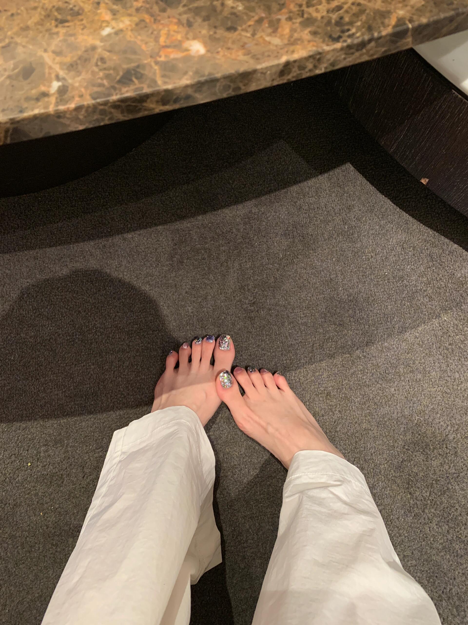 我的脚丫子,来个影子自拍,休闲一刻