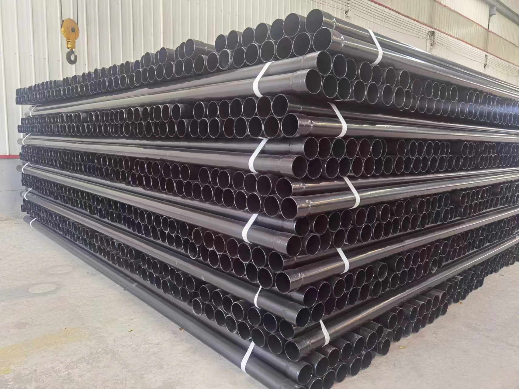 按防腐级别,可分为单防腐涂塑钢质导管《又称纳米热浸塑防腐钢管,nano