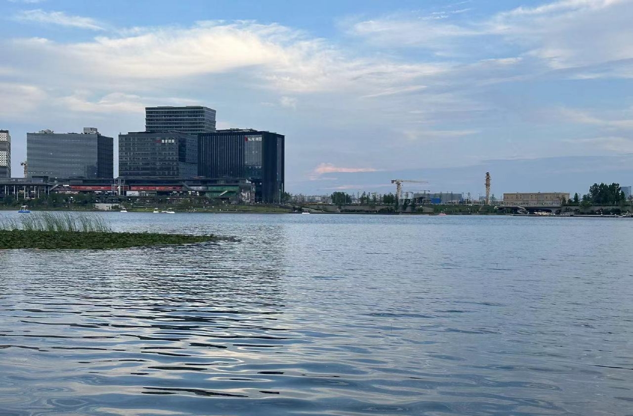 郑州北龙湖风景图片