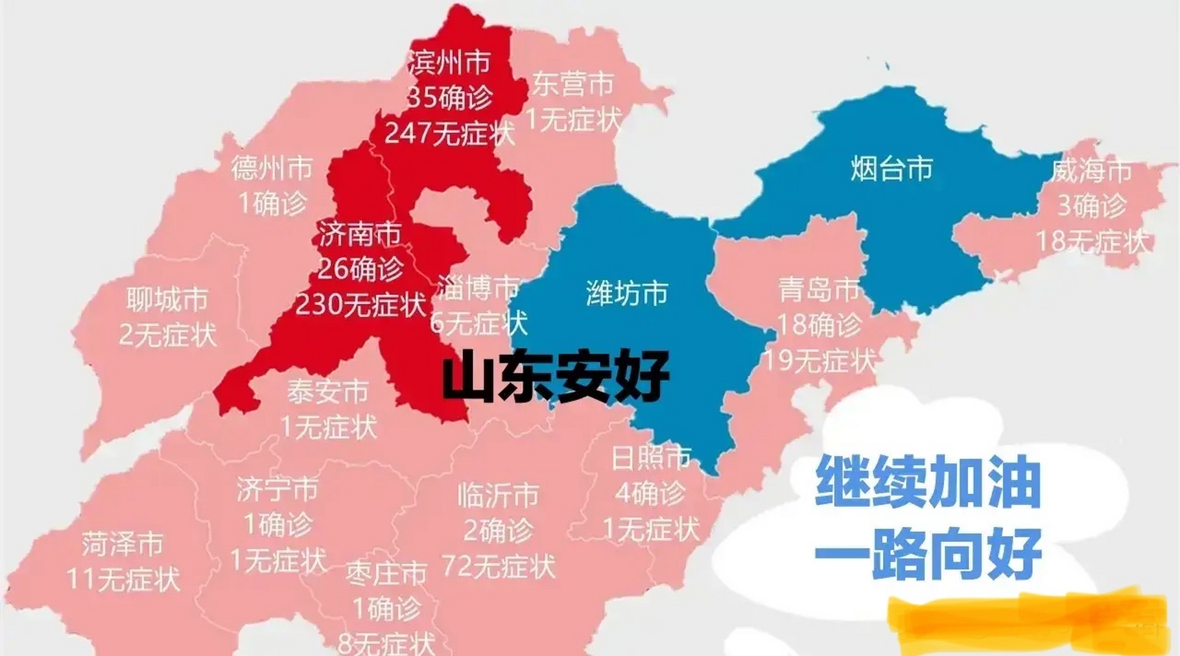 2022山东疫情分布图图片