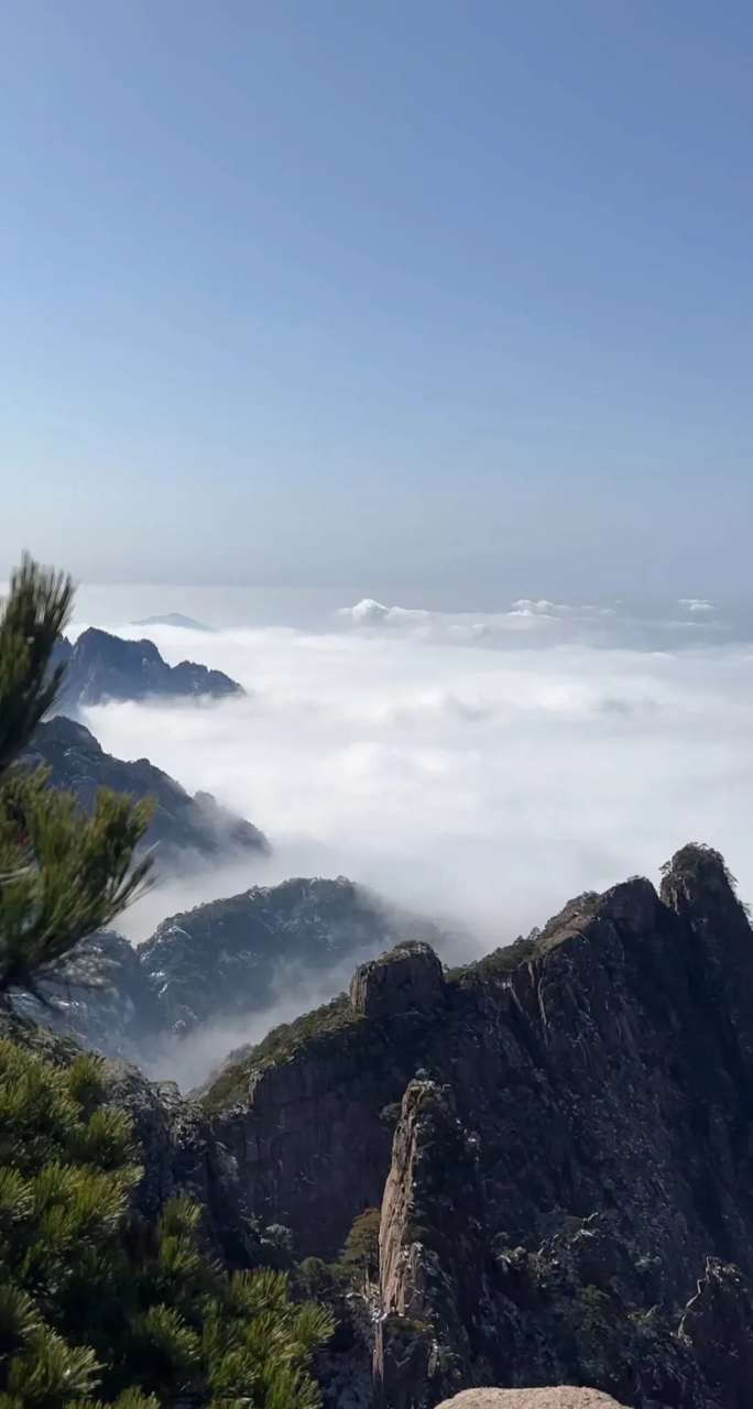 黄山雾海图片