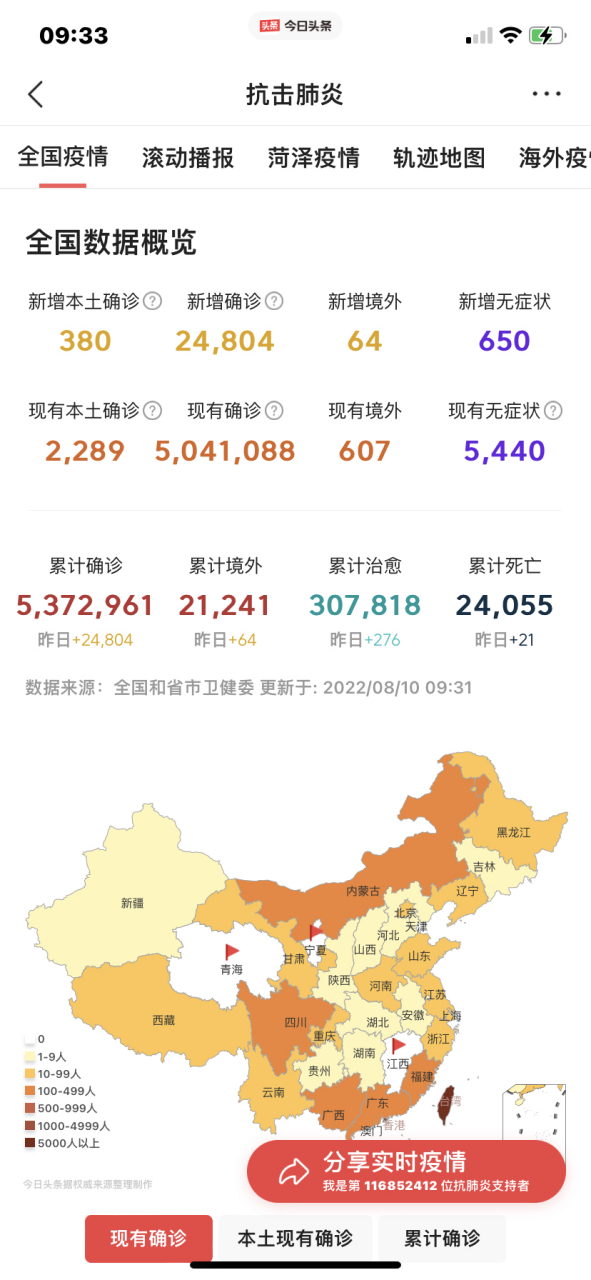 疫情最新消息中国图片