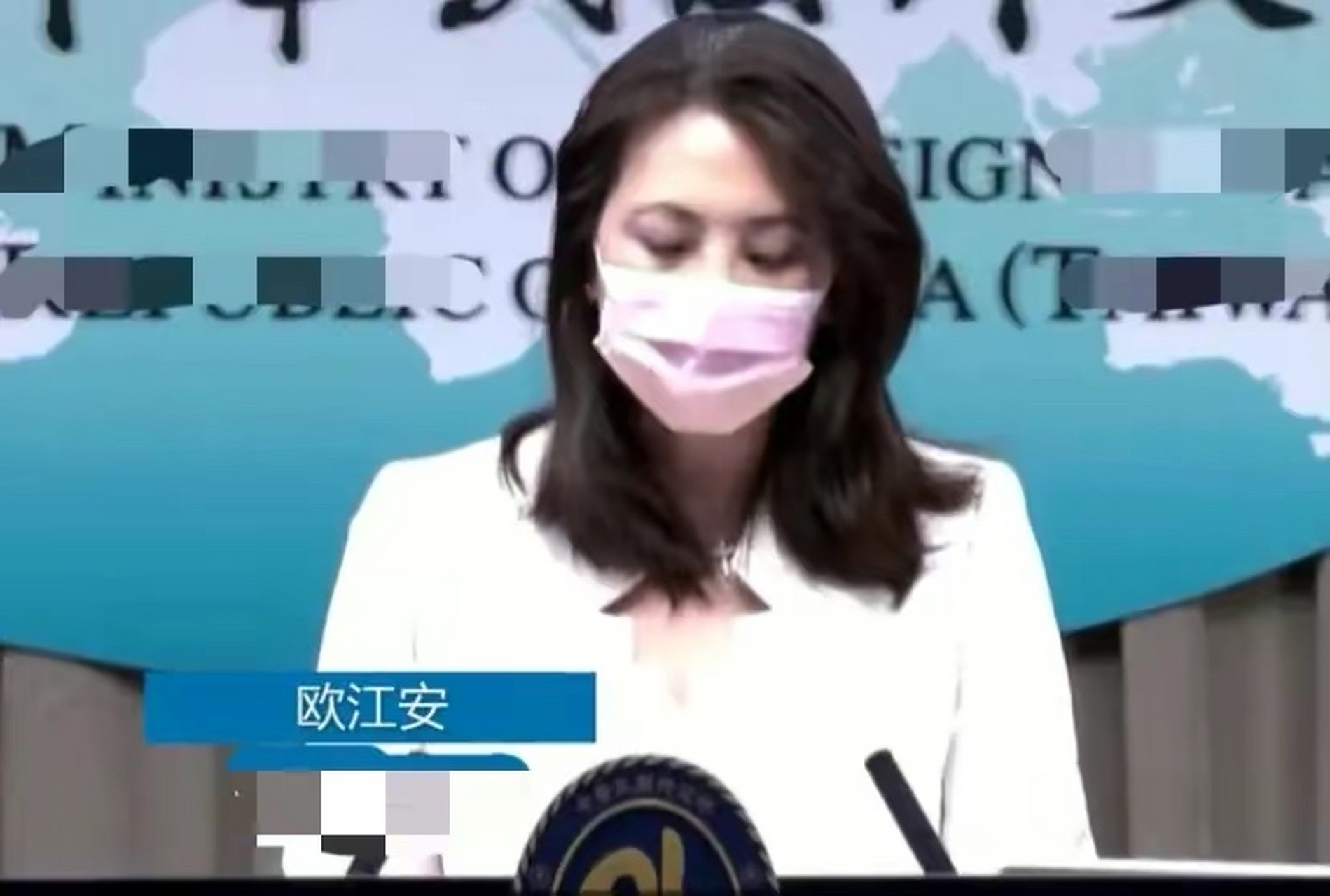台湾外事主管机构的发言人欧江安8月11日叫嚣道,台湾不接受中国(大陆)