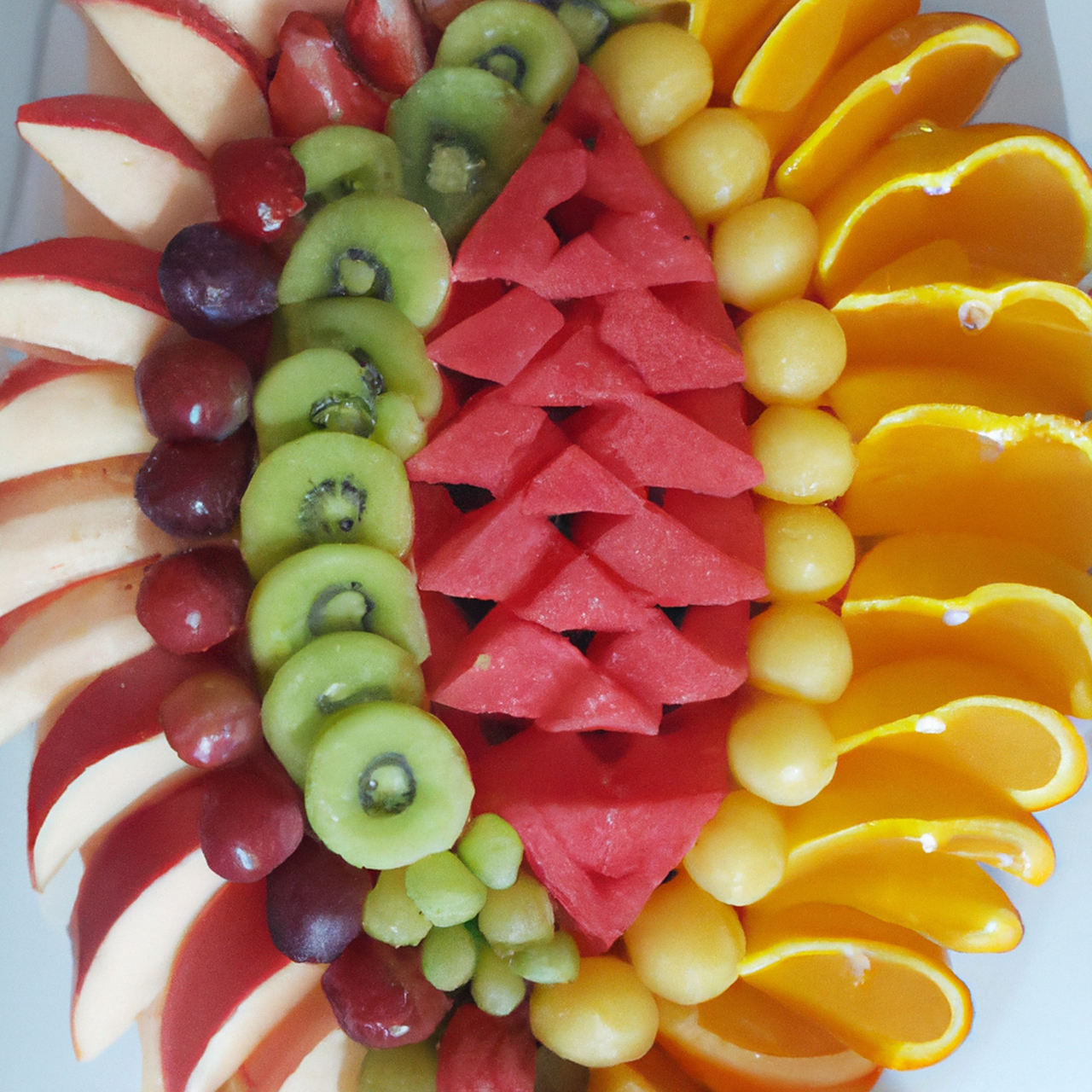 快来一起分享美味的水果拼盘吧!