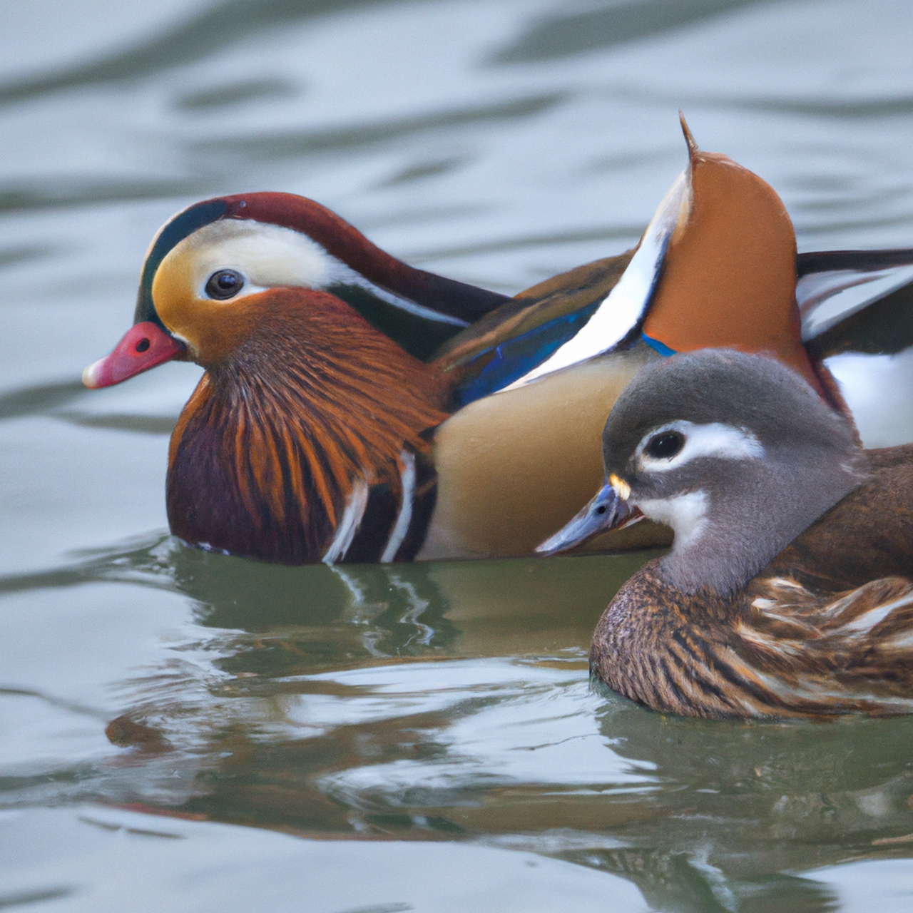 让我们以鸳鸯为榜样,珍惜彼此,把友情维系到永远!