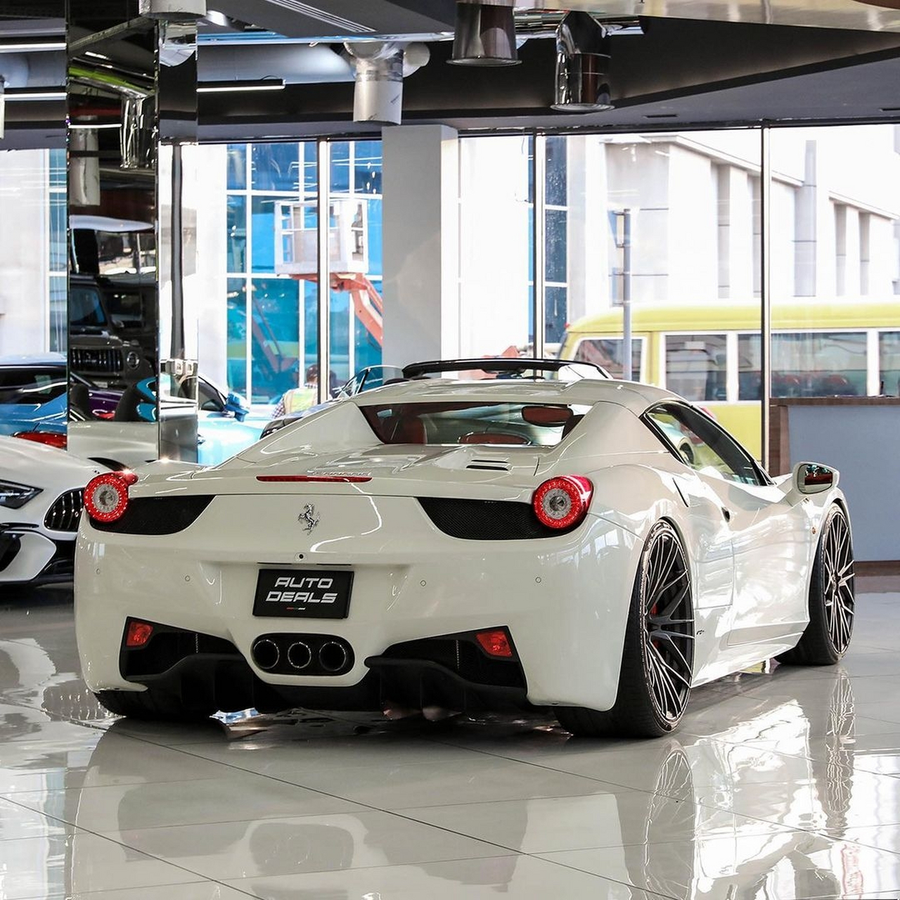 分享图片丨法拉利-458·italia 法拉利458 italia于2009年法兰克福