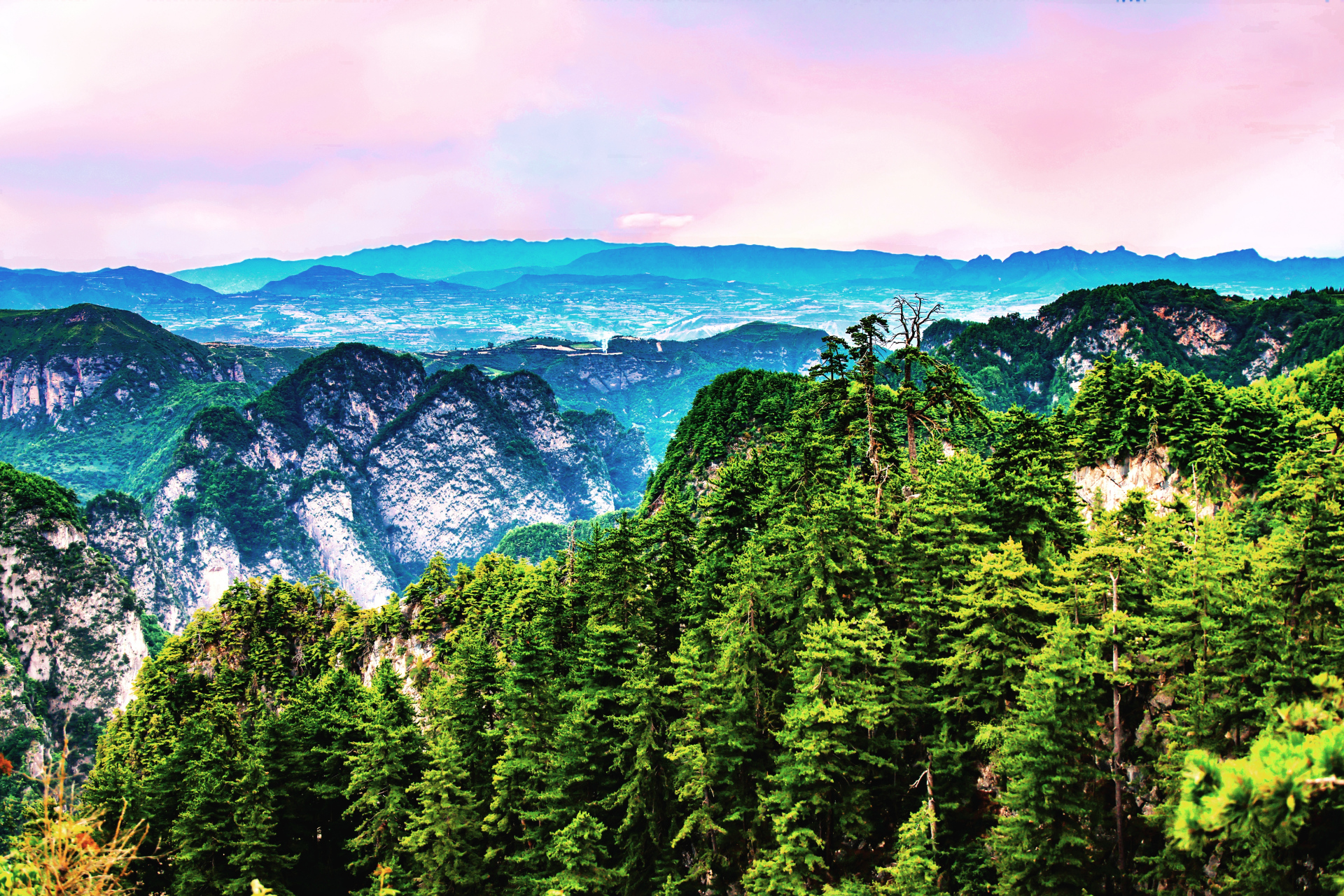 快看98我在甘肃发现了一座"仙山"7575  99"天下名山清为贵"