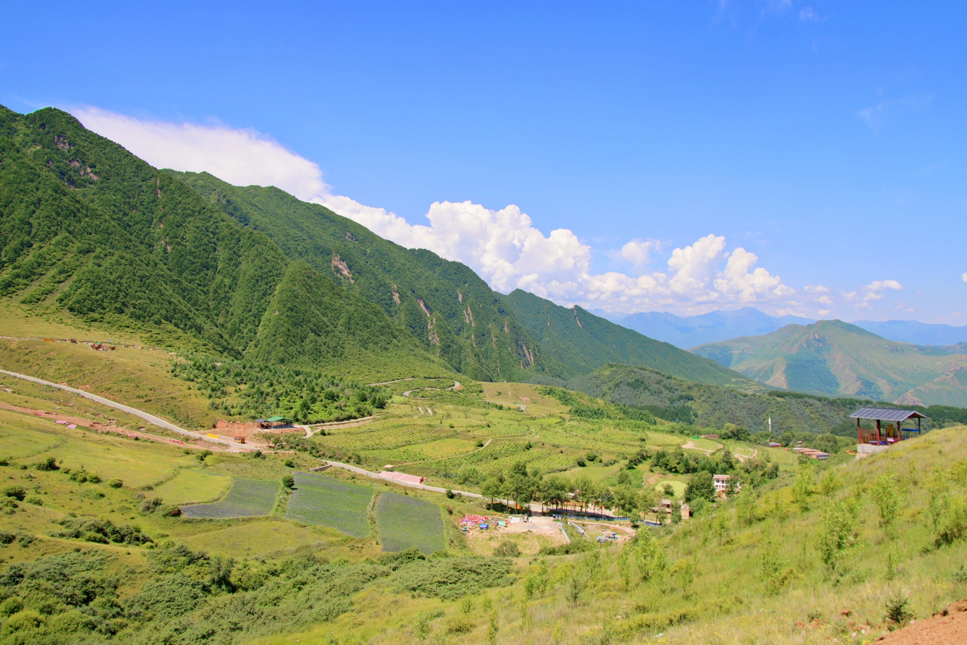 定西旅行‖去临洮南屏山,过一个诗意夏天9700  时隔两年再游定西