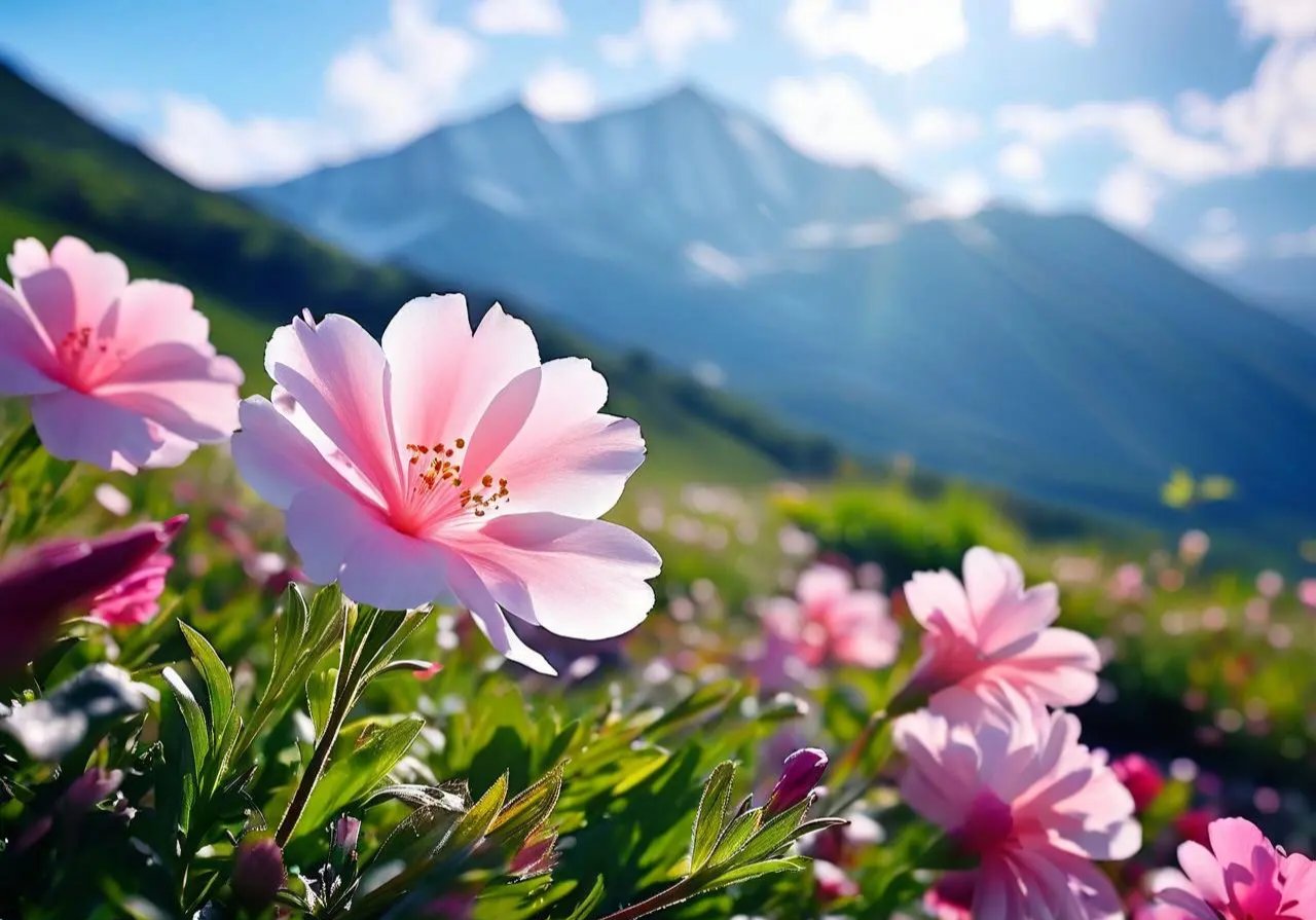 每一朵绽放都是自然的诗,我在这绚烂中寻得一份宁静与欢喜,分享这份