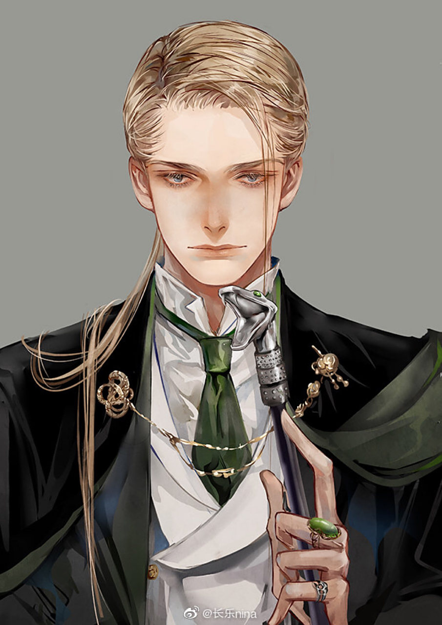 哈利波特头像# 画师:长乐nina(德拉科马尔福,西弗勒斯斯内普,乔治