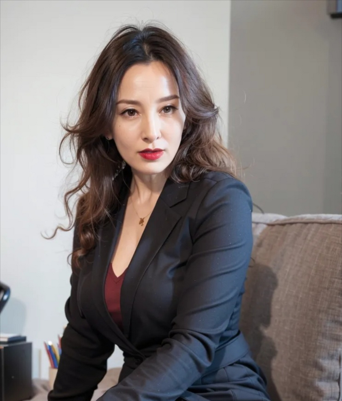 成熟女性的独特魅力,迷人风韵,无限优雅