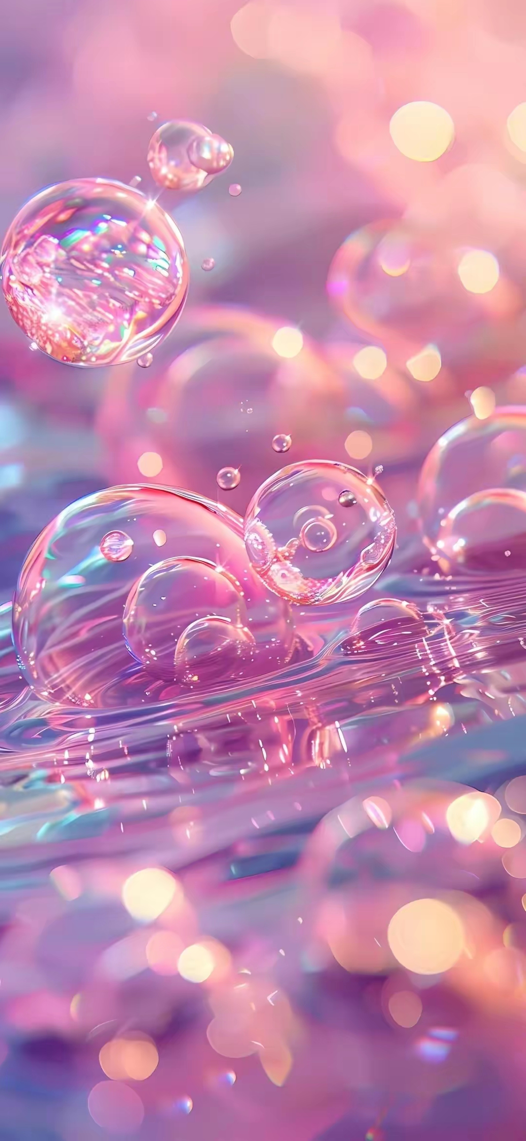 粉水晶球,梦幻泡影,一触即破的美丽.