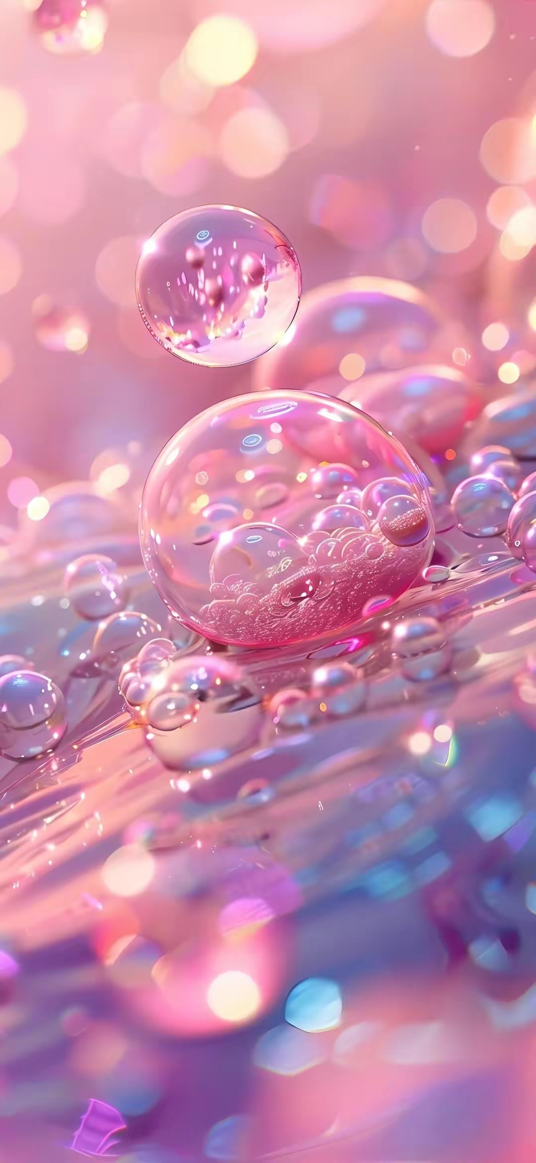 粉水晶球,梦幻泡影,一触即破的美丽.