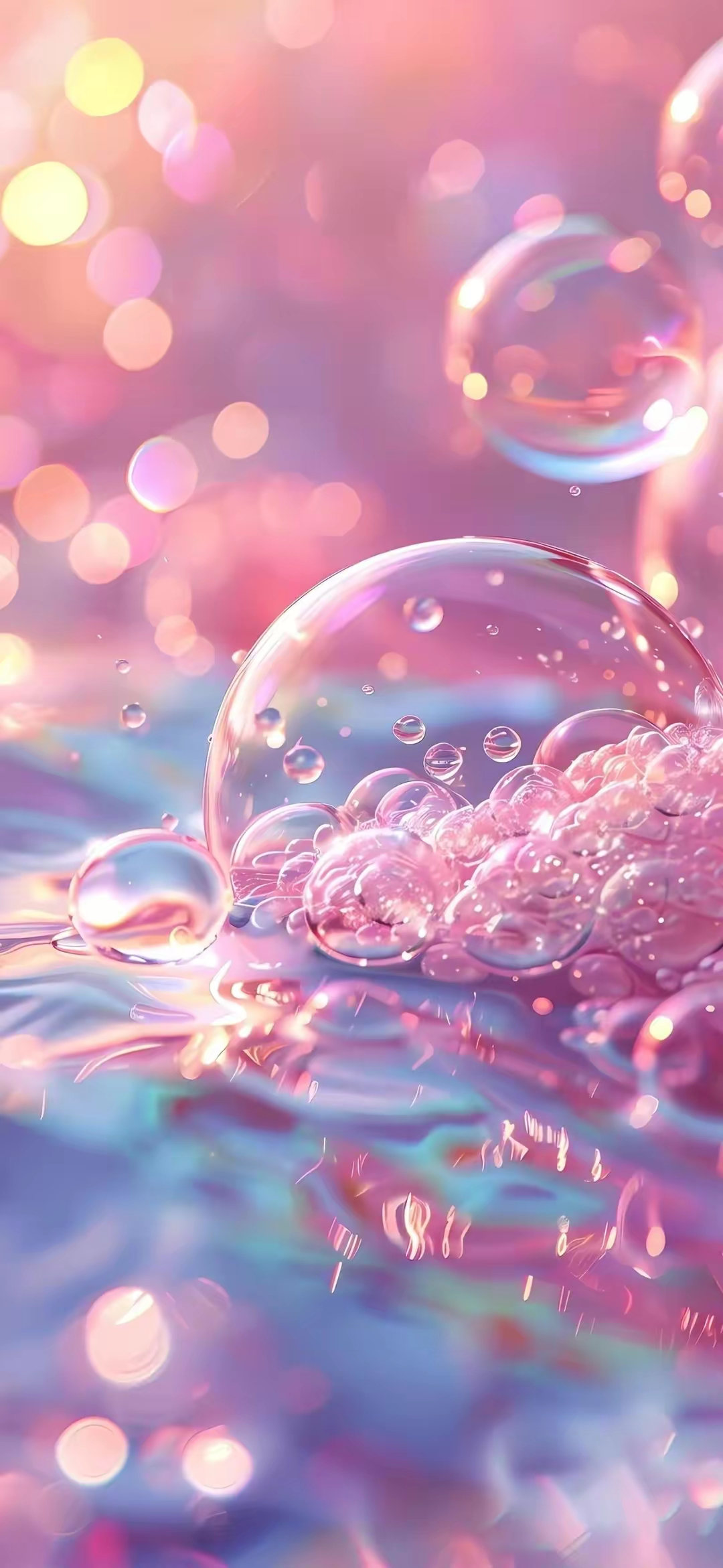 粉水晶球,梦幻泡影,一触即破的美丽.