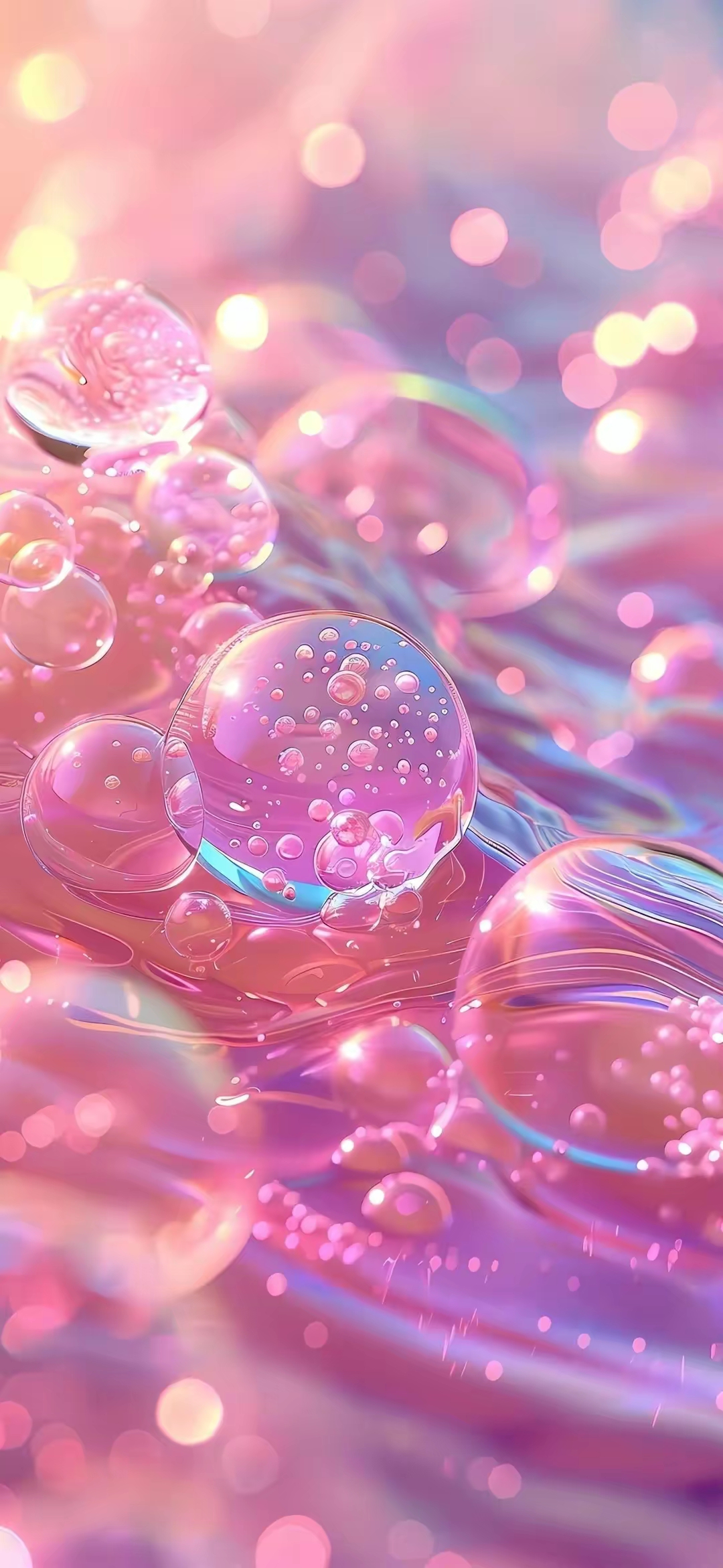 粉水晶球,梦幻泡影,一触即破的美丽.