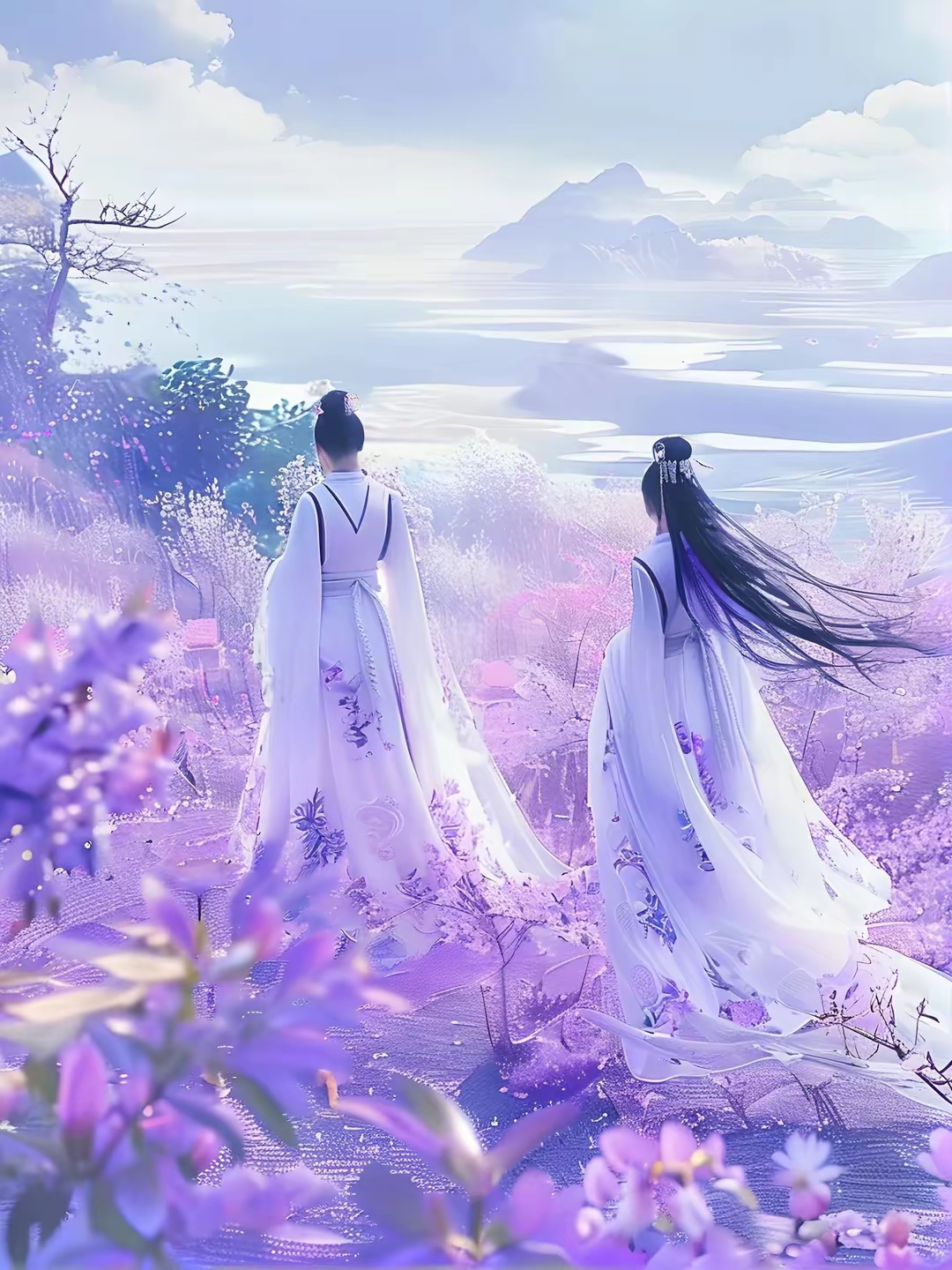 传统的发髻与头饰,诉说着古老的故事