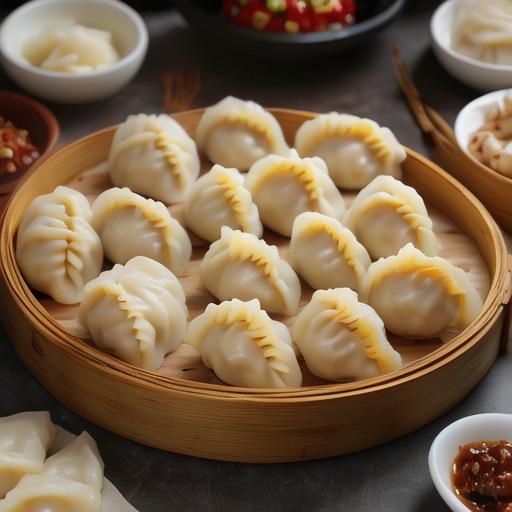 一盘热气腾腾的饺子,皮薄馅儿大,每一个都是家的味道.