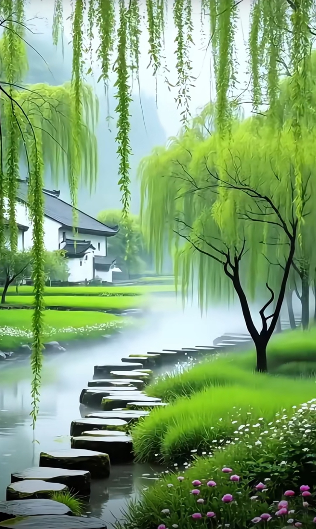 哇,江南春色即是如此吧?