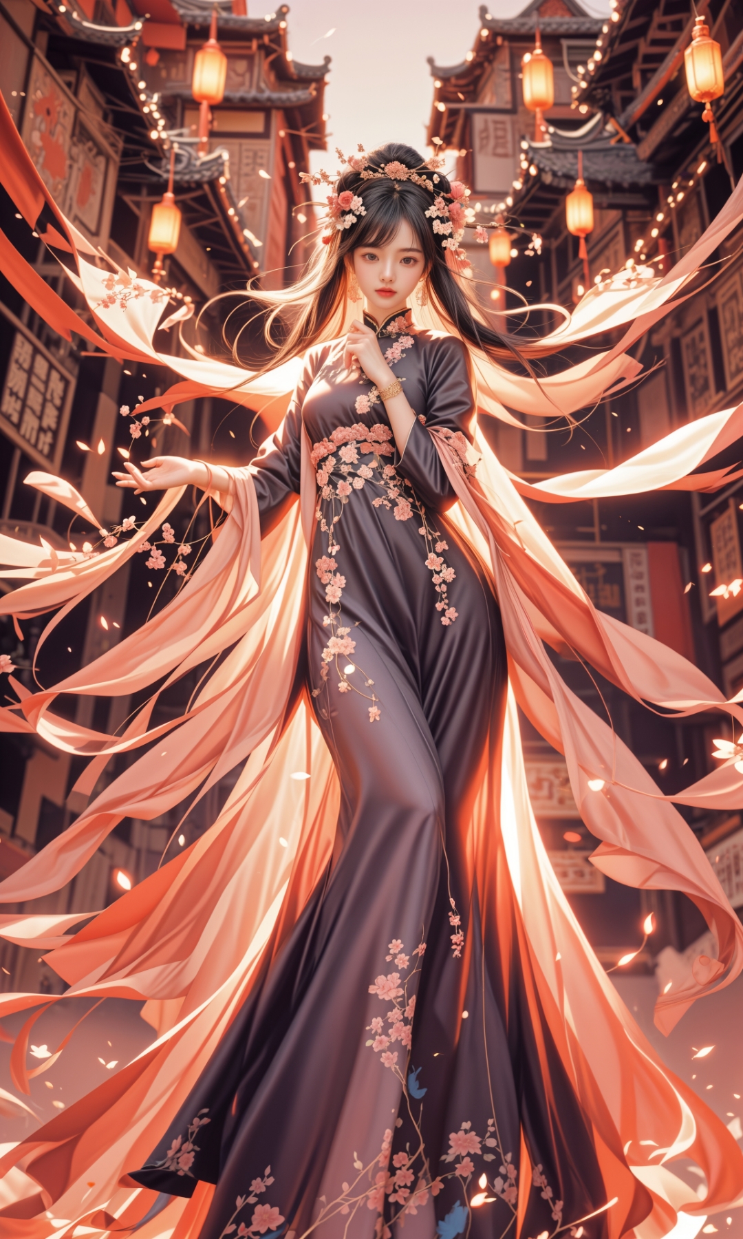 一幅古韵悠长的画卷在眼前缓缓展开,一位身着