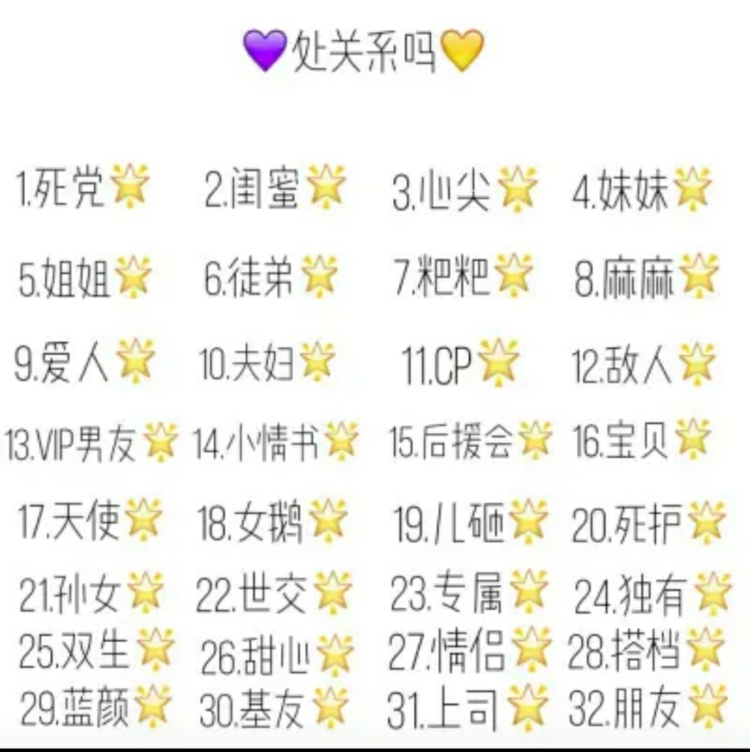 处关系吗(求过)