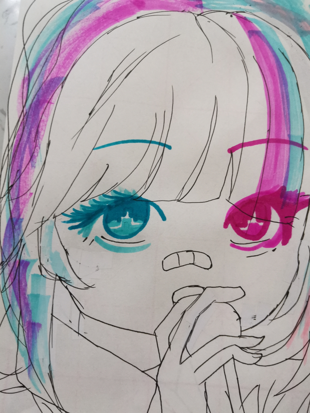 随笔画耀星.喜欢耀星的就点个赞吧.