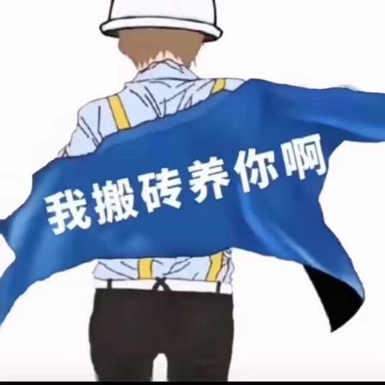 搬砖养你,我的荣幸.