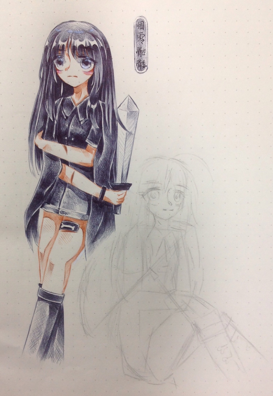 动漫人物拟人化# 热乎的凋零骷髅出炉啦 看这眼神真挺傲娇哈哈 旁边