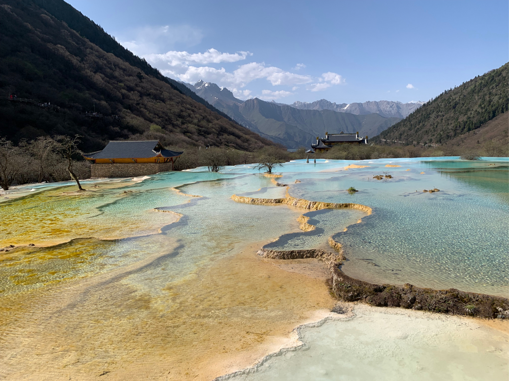九寨沟黄龙五彩池