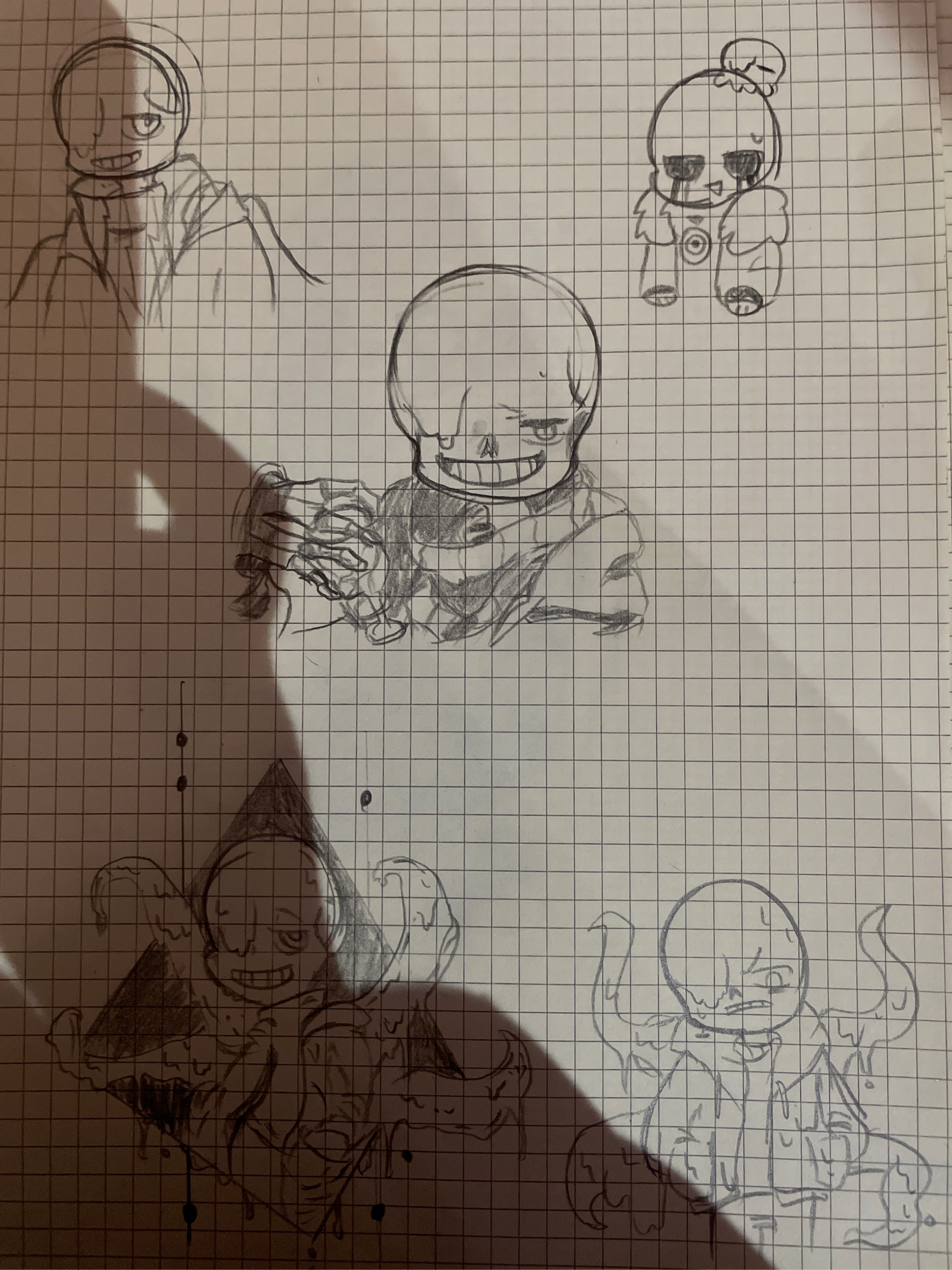 好多nightmare sans