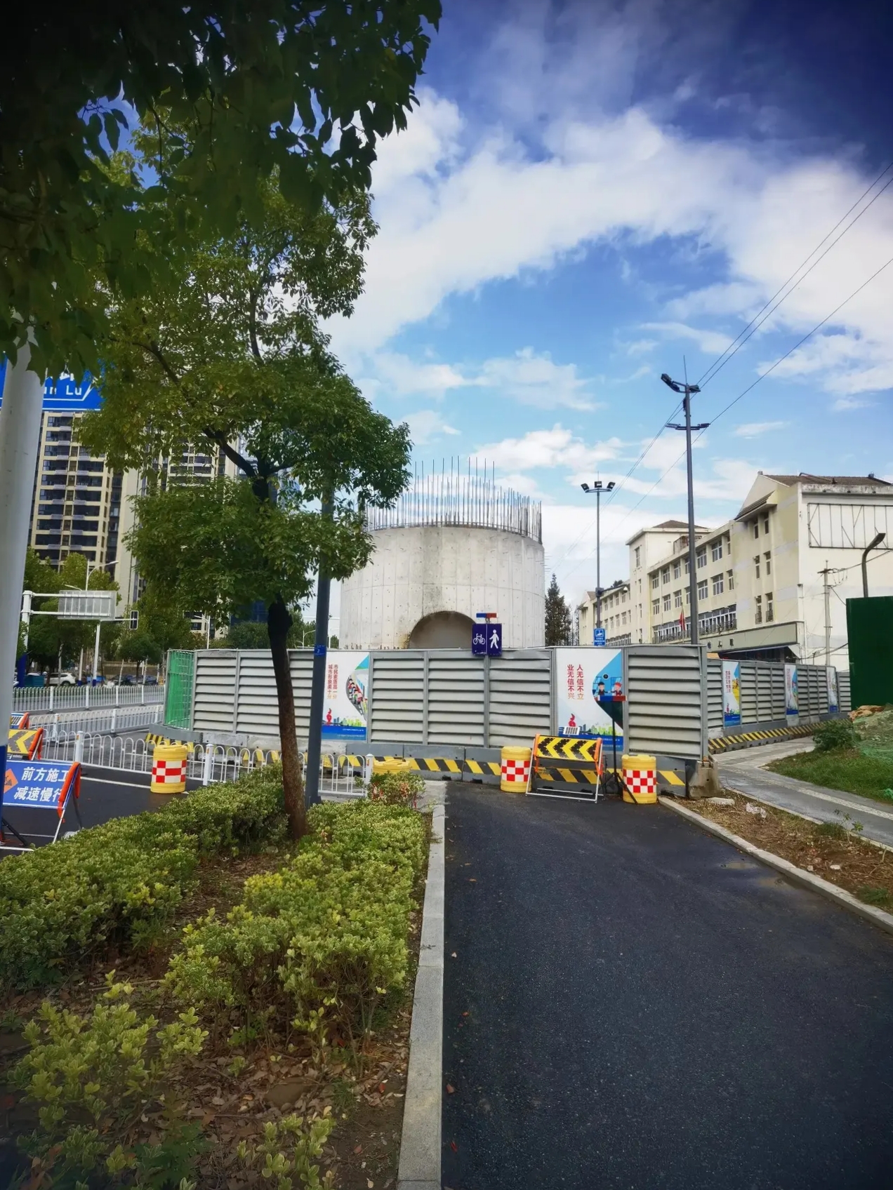 合肥这个路口这是要建什么?