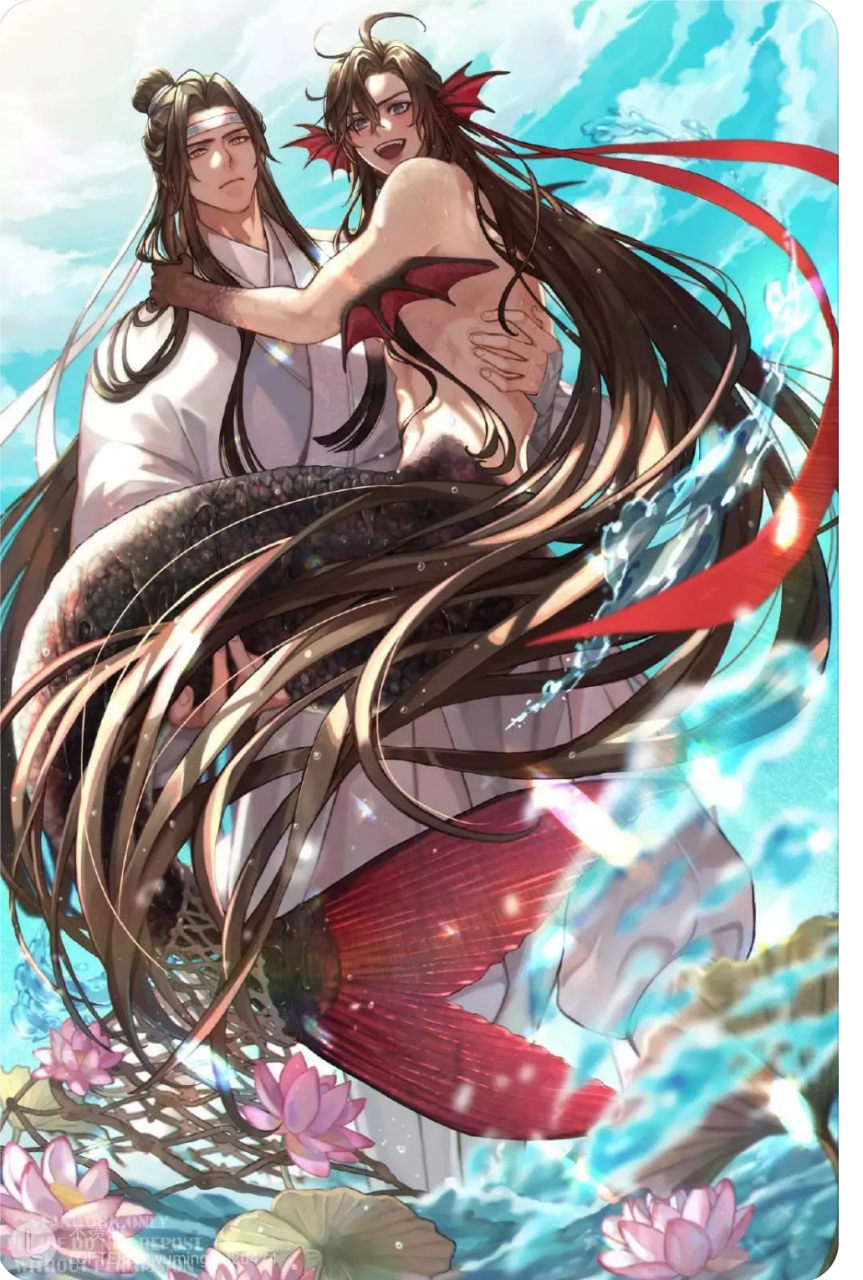 放诞不羁小鲛人vs修仙门派清冷仙君 这样的设定我可以!#魔道祖师