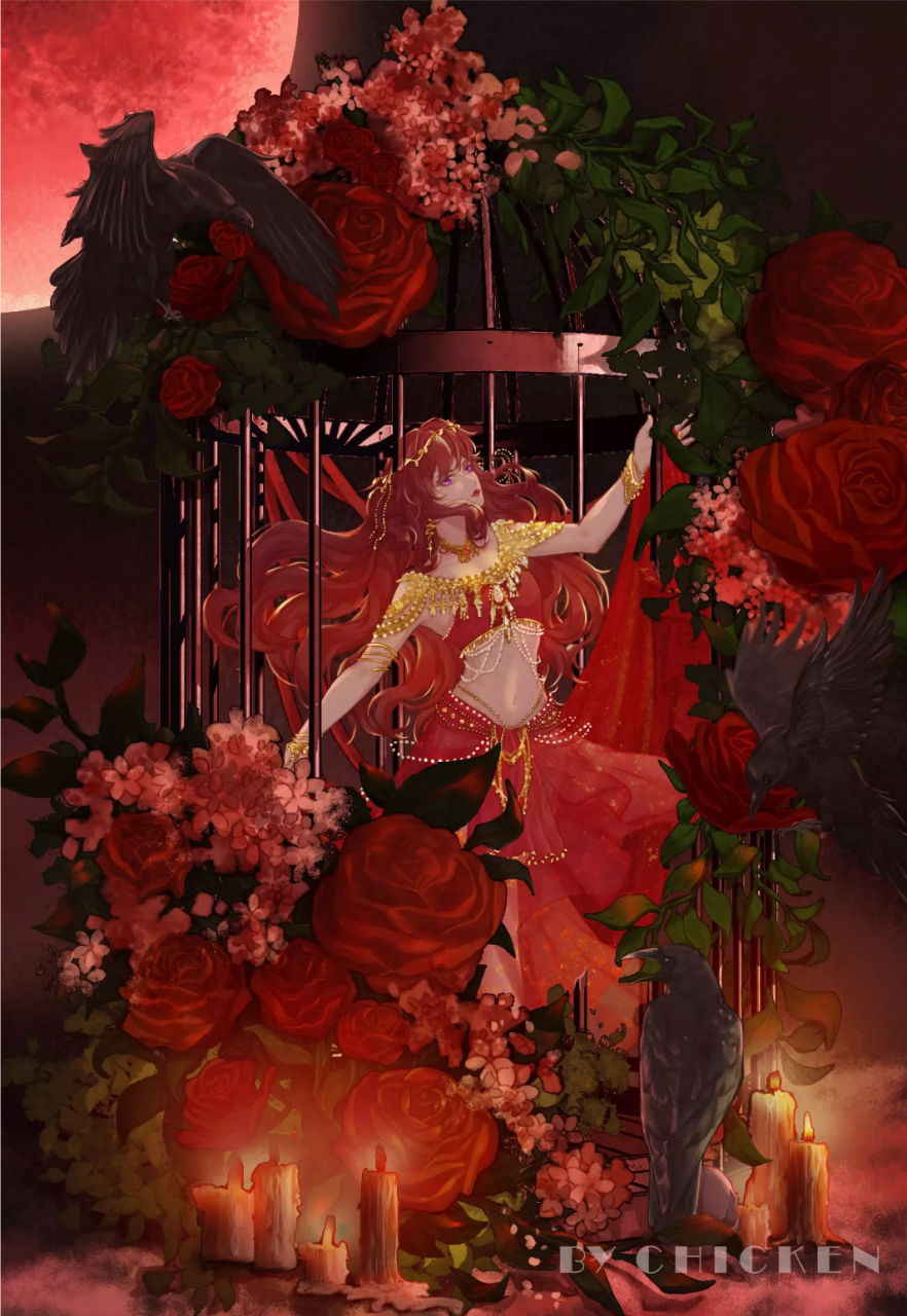 红桃皇后的七重婚纱#我在惊悚游戏里封神